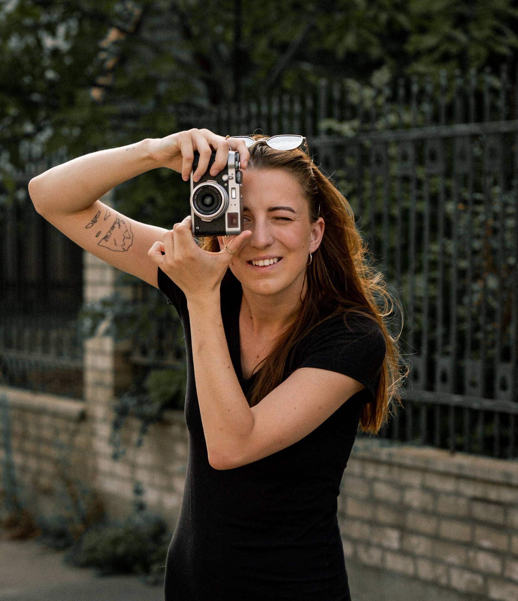 Katka s fotoaparátem